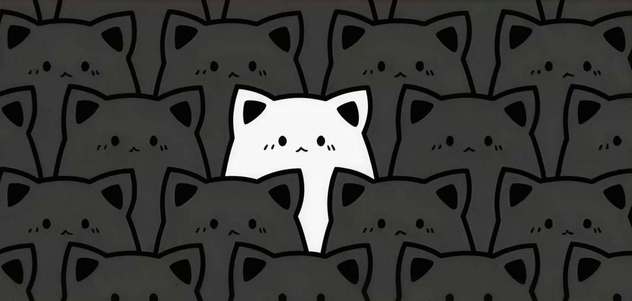 ๐พ NovaPad Hidden Whiskers Mousepad