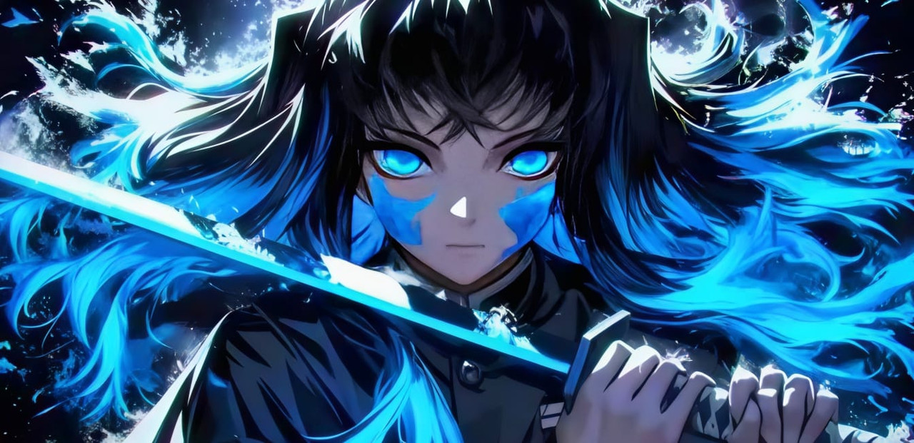 ๐ซ๏ธ NovaPad Demon Slayer Muichiro Tokito