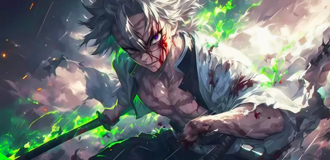 ๐ช๏ธ NovaPad Demon Slayer Sanemi