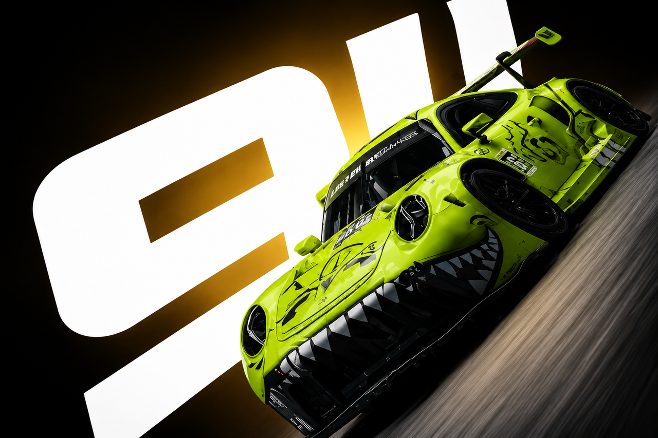 Porsche 911 GT3 RS Lime Edition Gaming Mousepad
