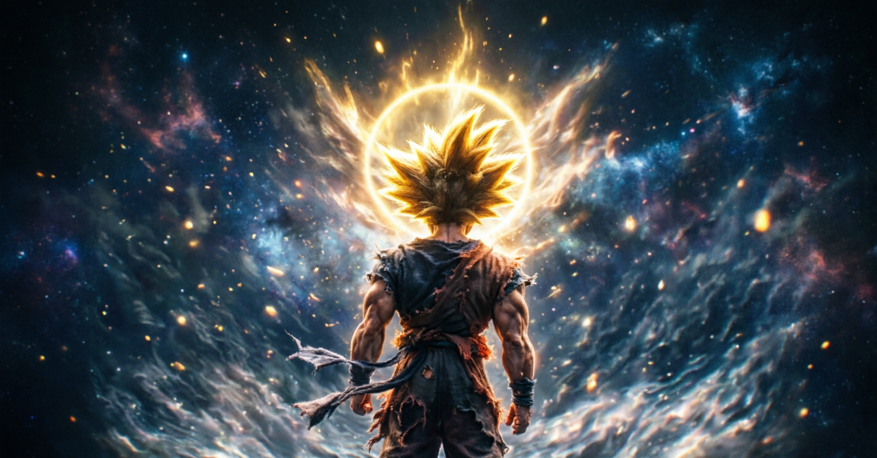 Ultra Instinct Goku Cosmic Edition Gaming Mousepad